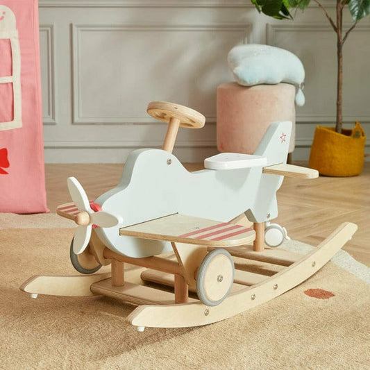 Wonder & Wise - Airplane Rocker & Ride-On - Preschool