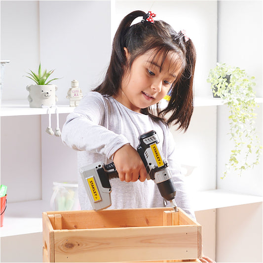 Stanley Jr. - Battery Operated Toy Drill - Preschool