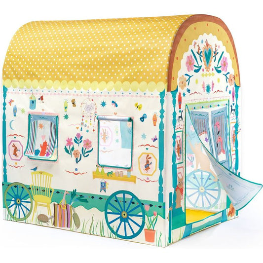 Djeco - Caravan Playhouse Tent - Preschool