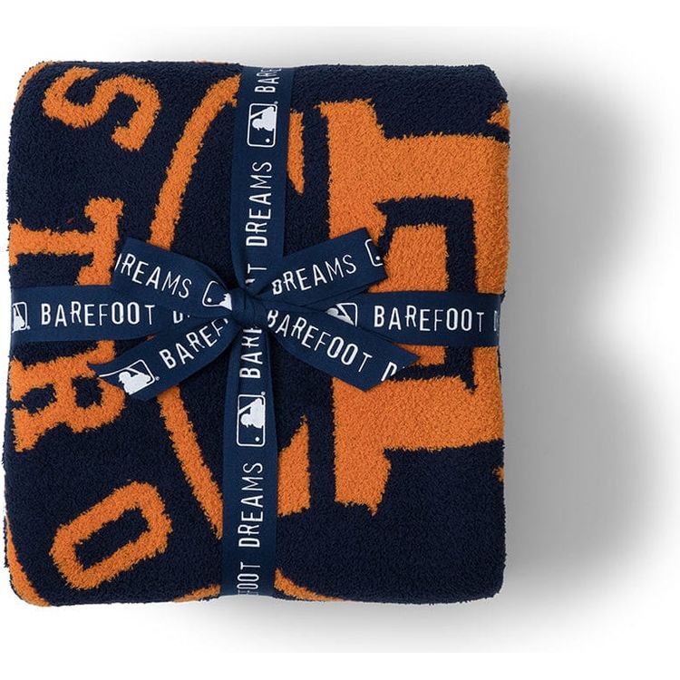 Barefoot Dreams - CozyChic Houston Astros Throw Blanket - Trend Accessories