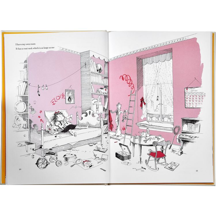 Graphic Image - Eloise Book in White Bonded Leather - Books