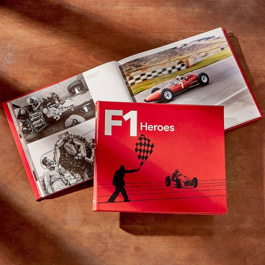 Graphic Image - F1 Heroes Book Leather Edition - Books