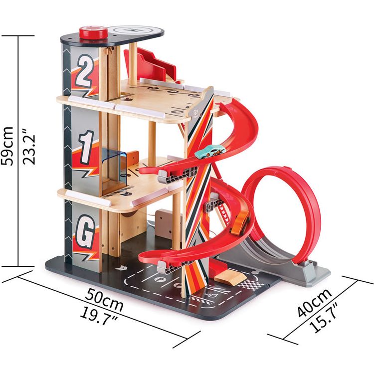 Hape - Gearhead Stunt Garage - Preschool