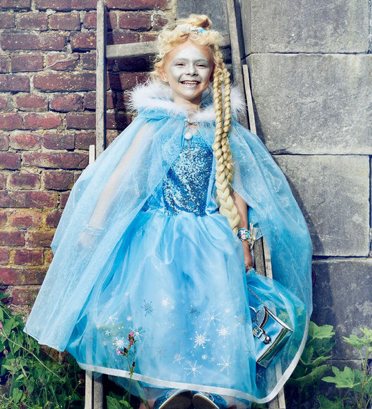 Souza - Ice Queen Costume Cape - 3-4 Years - Dress up