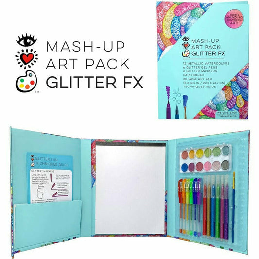 Bright Stripes - Mash-Up Art Pack Glitter FX - Creativity