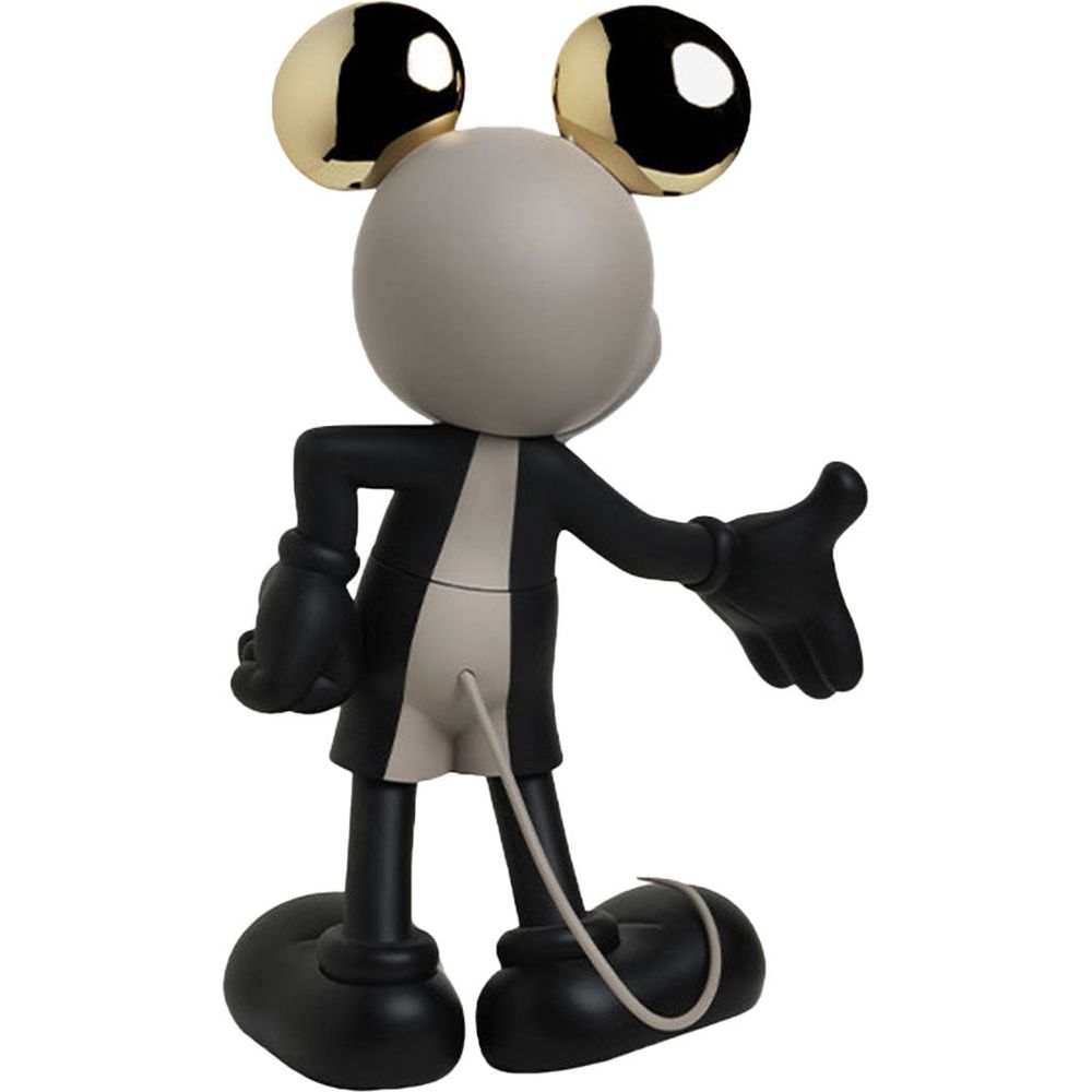 Leblon Delienne - Mickey Mouse 12" Kelly Hoppen Figurine - Black, Taupe & Gold - Collectibles