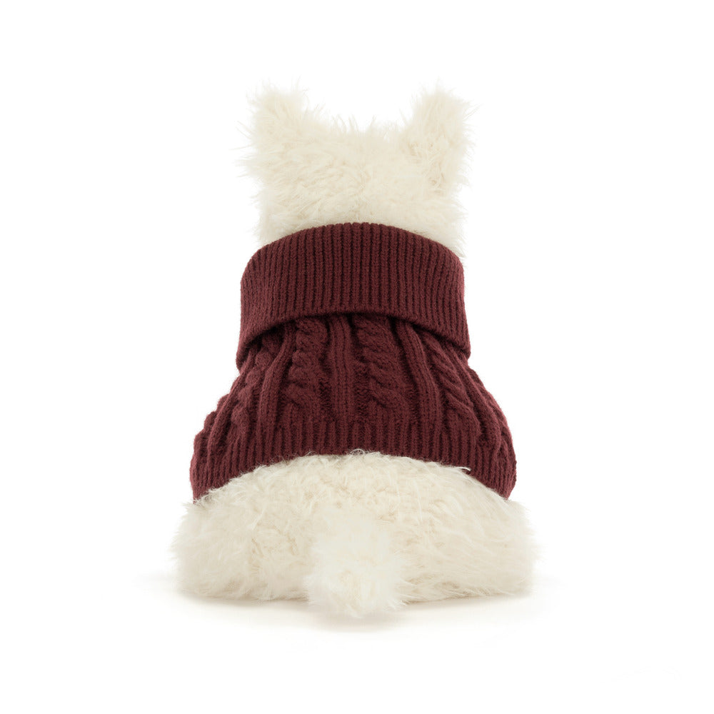 Jellycat, Inc. - Munro Scottie Dog Plush 'Winter Jumper' - Plush