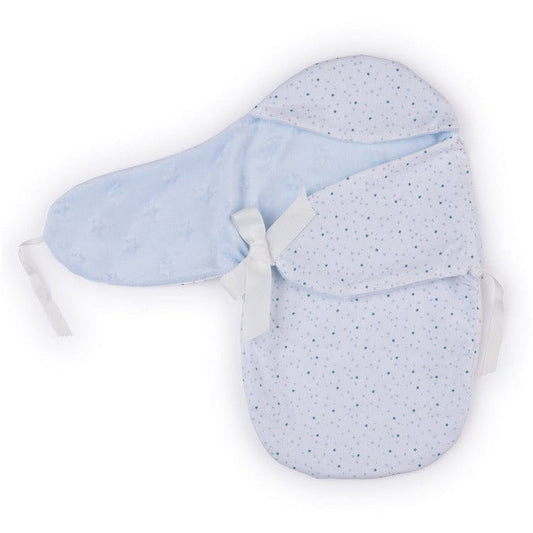 FAO Schwarz - My FAO Doll Swaddle - Light Blue Stars - My FAO Doll