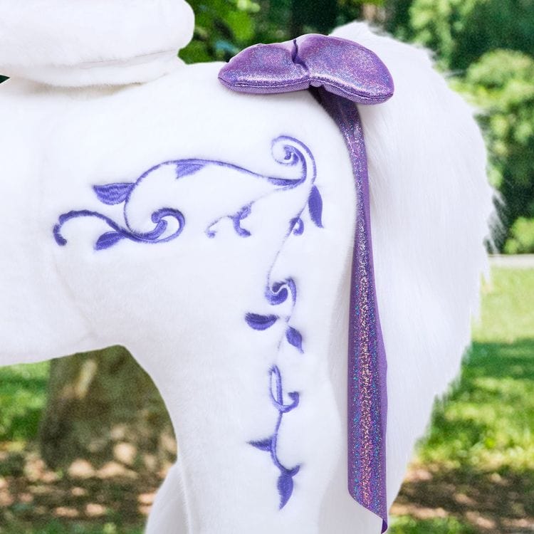 PonyCycle, Inc. - Purple Model X Ride-On Unicorn - 3-4 Years - Preschool