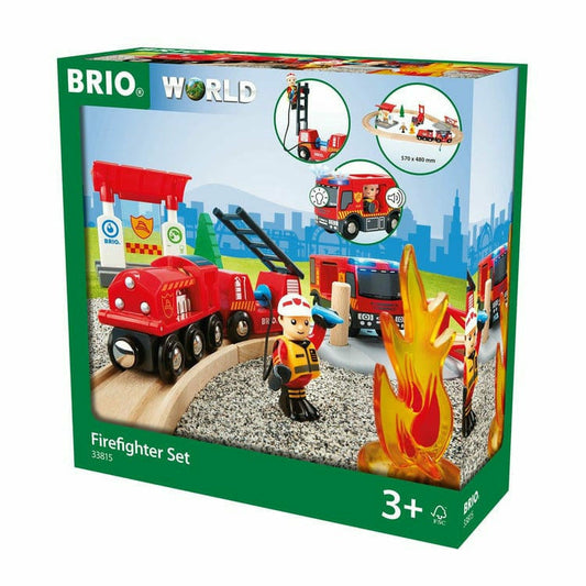 Brio - Rescue Firefighter Set - Preschool