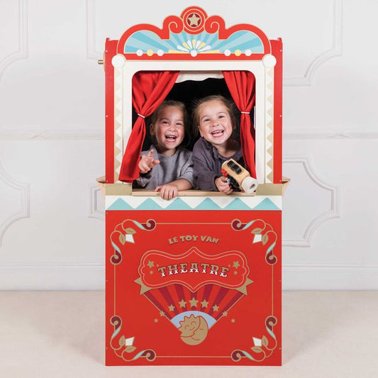 Le Toy Van - Retro Toy Puppet Theatre - Preschool