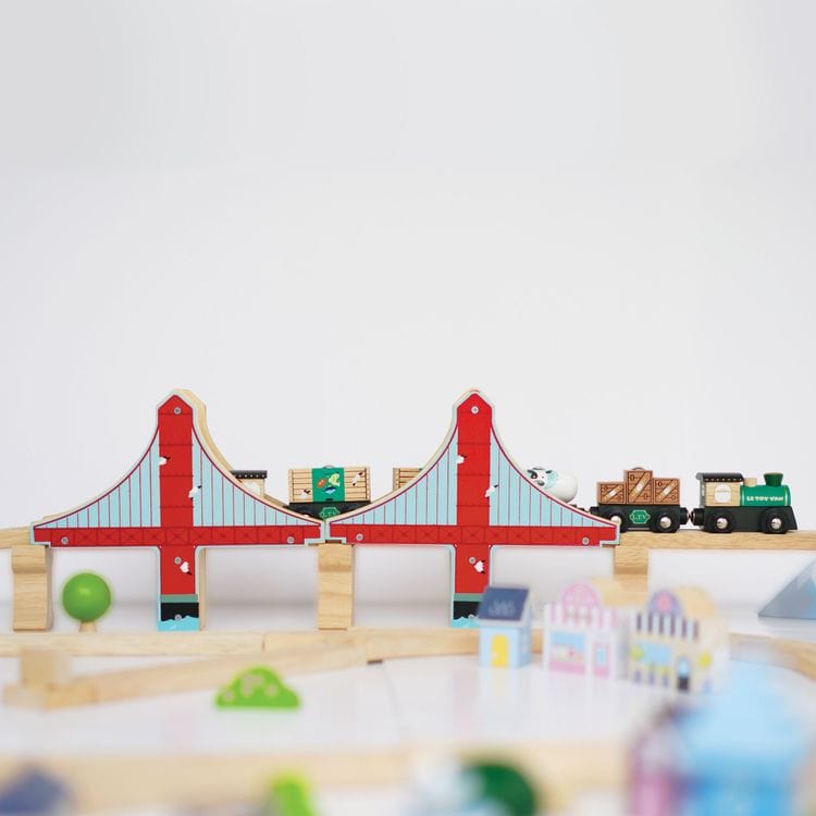 Le Toy Van - Royal Express Train Set - 180 Pieces - Preschool