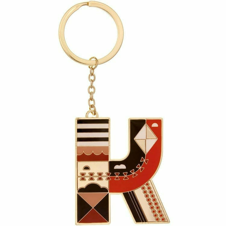 FAO Schwarz - Small Initial FAO Keychain - Letter K - Souvenirs