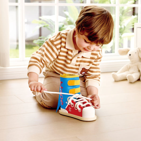 Hape - Tie-It Lacing Sneaker - Preschool