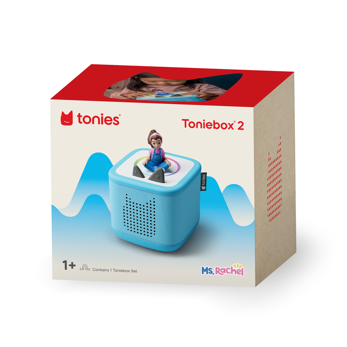 Tonies - Tonies Ms. Rachel Toniebox 2 Starter Set - Sky Blue - Electronics