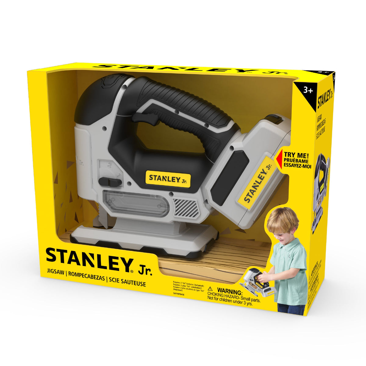 Stanley Jr. - Toy Power Tool Jigsaw Pretend Play - Preschool