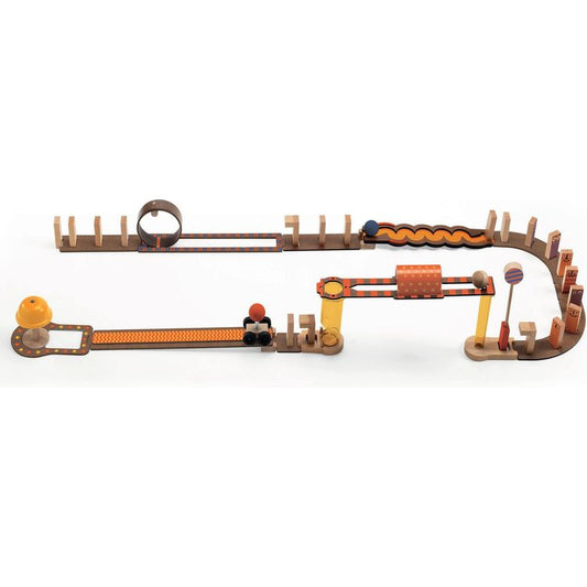 Djeco - Zig & Go Junior Magic 42 Piece Chain Reaction Construction Set - STEM