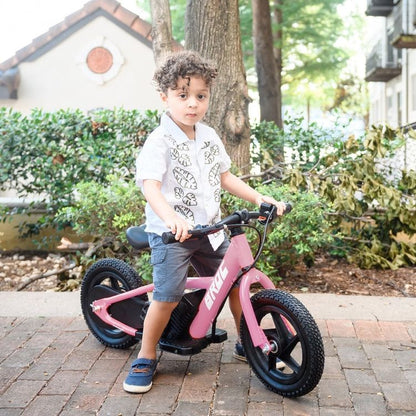 Best Ride on Cars - 12" Electric Bike - Pink - Outdoor