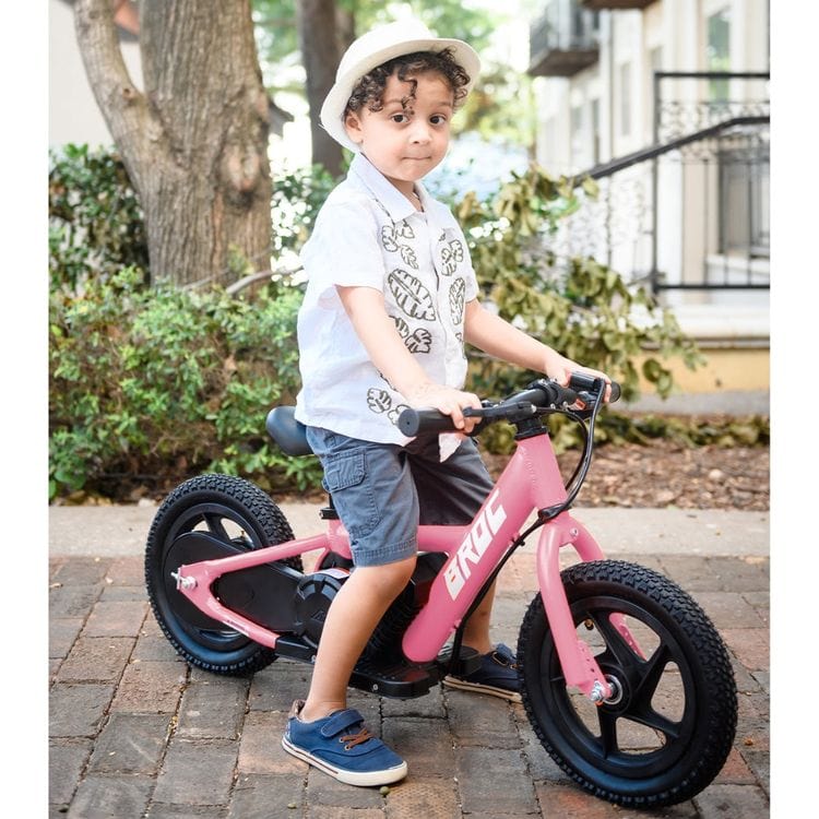 Best Ride on Cars - 12" Electric Bike - Pink - Outdoor