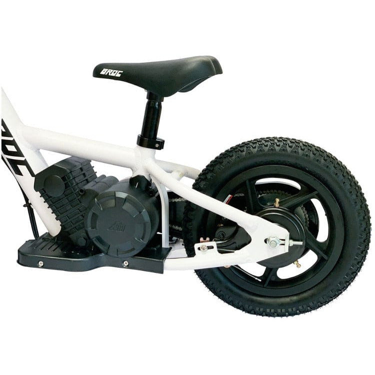 Best Ride on Cars - 12" Electric Bike - White - Outdoor