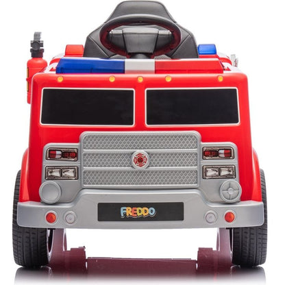 Freddo - 12V Freddo Firetruck 1-Seater Ride On - Outdoor