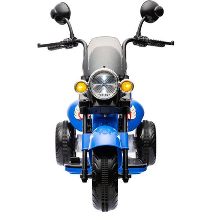 Freddo - 12V Kids Cruiser 1-Seater Motorcycle - Blue - Outdoor