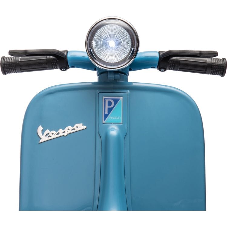 Freddo - 12V Vespa Electric Ride-On Scooter - Blue - Outdoor