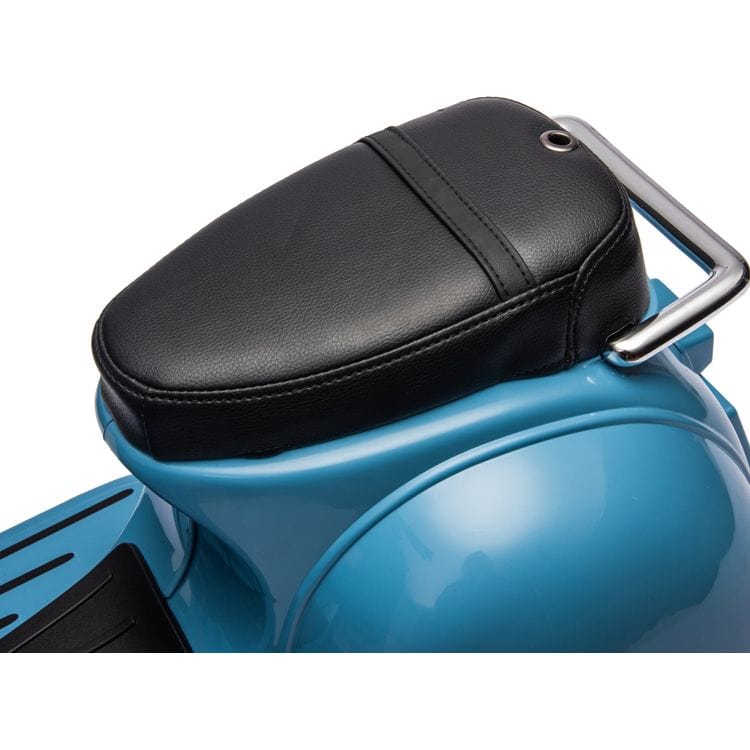 Freddo - 12V Vespa Electric Ride-On Scooter - Blue - Outdoor