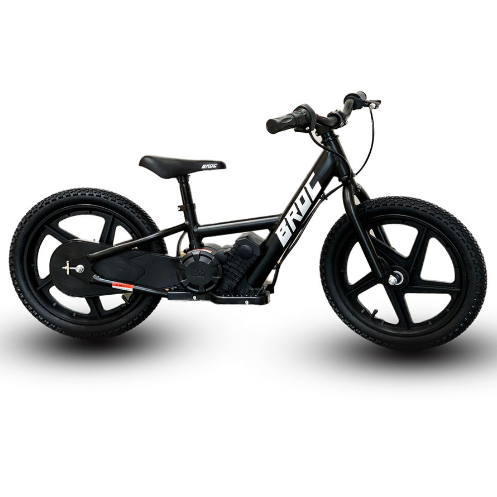 Best Ride on Cars - 16" Electric Bike - Black - Outdoor