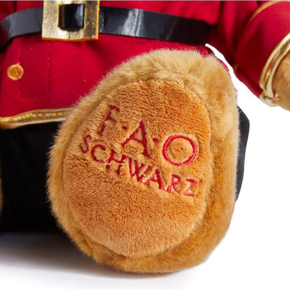 FAO Schwarz - 16" Toy Soldier Plush Bear - Plush