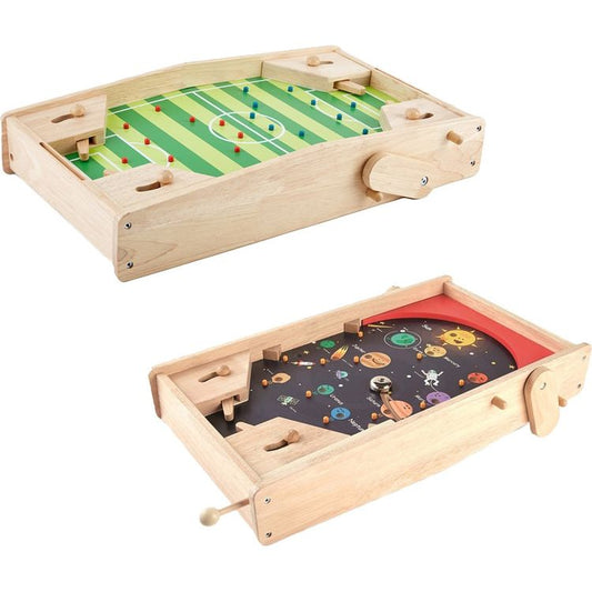 Hape - 2 in 1 Tabletop Game: Pinball & Soccer - Preschool