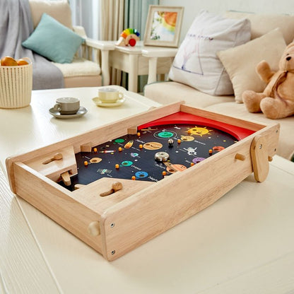 Hape - 2 in 1 Tabletop Game: Pinball & Soccer - Preschool