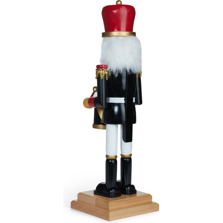 FAO Schwarz - 20 Inch Drumming Wooden Prince Nutcracker - Holiday
