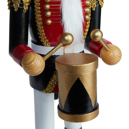 FAO Schwarz - 20 Inch Drumming Wooden Prince Nutcracker - Holiday