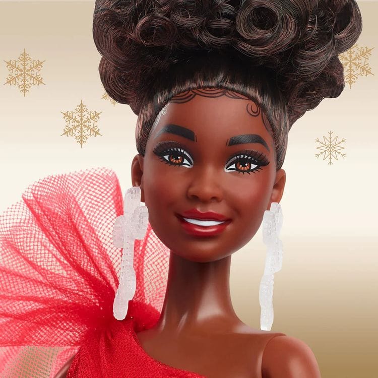 Barbie - 2024 Barbie Holiday Doll - Black Hair - World of Barbie