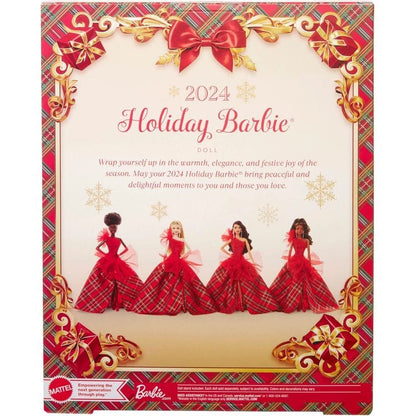 Barbie - 2024 Barbie Holiday Doll - Black Hair - World of Barbie