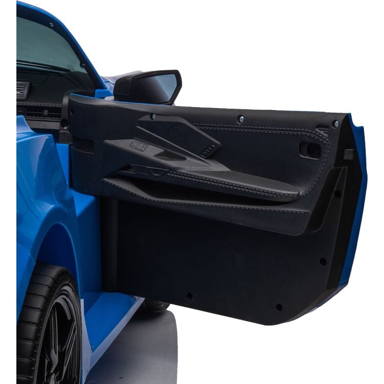 Freddo - 24V Chevrolet Corvette C8 2 Seater Ride on - Blue - Outdoor