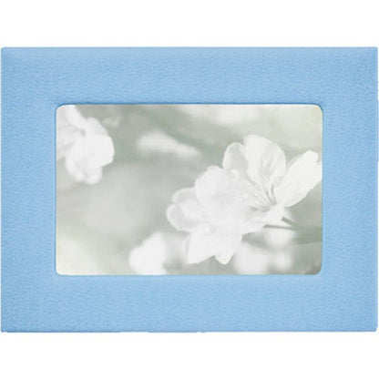 Graphic Image - 4" x 6" Leather Studio Frame - Light Blue - Trend Accessories