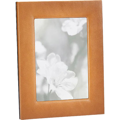 Graphic Image - 5" x 7" Leather Studio Frame - Tan - Trend Accessories