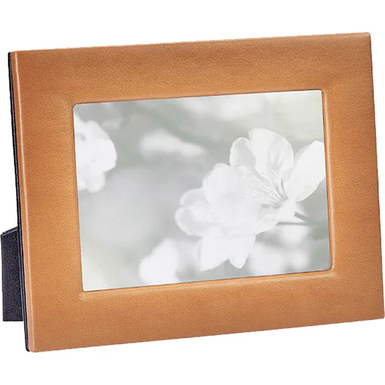 Graphic Image - 5" x 7" Leather Studio Frame - Tan - Trend Accessories