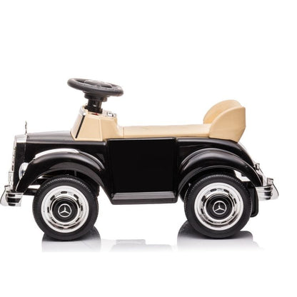 Freddo - 6V Mercedes Benz 300S 1-Seater Mini Ride On Car - Black - Outdoor
