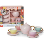 FAO Schwarz - 9-Piece Hand-Glazed Ceramic Tea Party Set - Preschool
