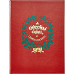 Graphic Image - A Christmas Carol Book in Red Bonded Leather - Books
