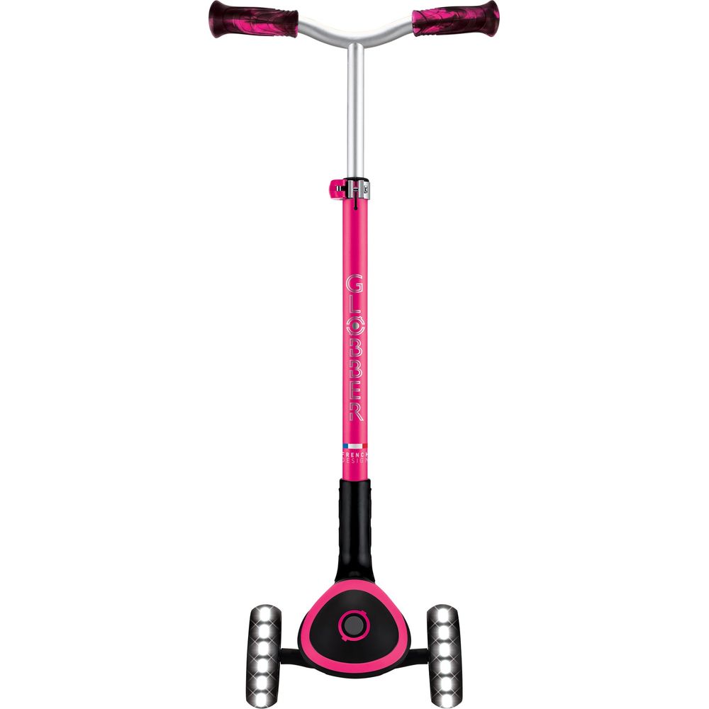 Globber - Ace Lights Scooter - Fuschia - Outdoor
