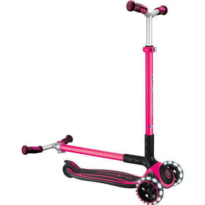Globber - Ace Lights Scooter - Fuschia - Outdoor