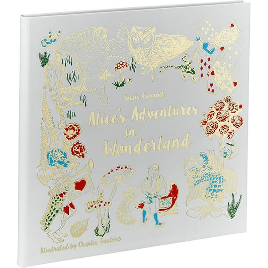 Graphic Image - "Alice's Adventures in Wonderland" Book in Ice Bonded Leather - Books