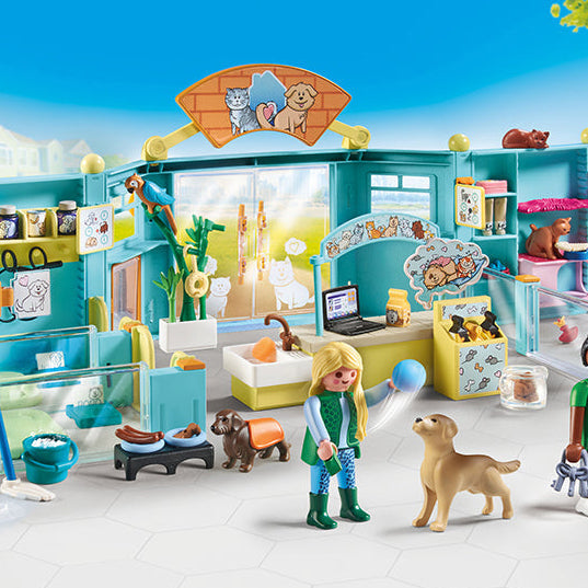 Playmobil - Animal Hotel Playset - Preschool