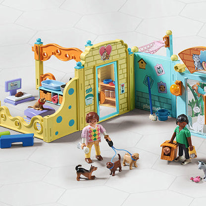 Playmobil - Animal Hotel Playset - Preschool