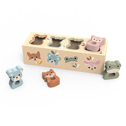 Speedy Monkey - Animal Shape Sorter Box - Infants