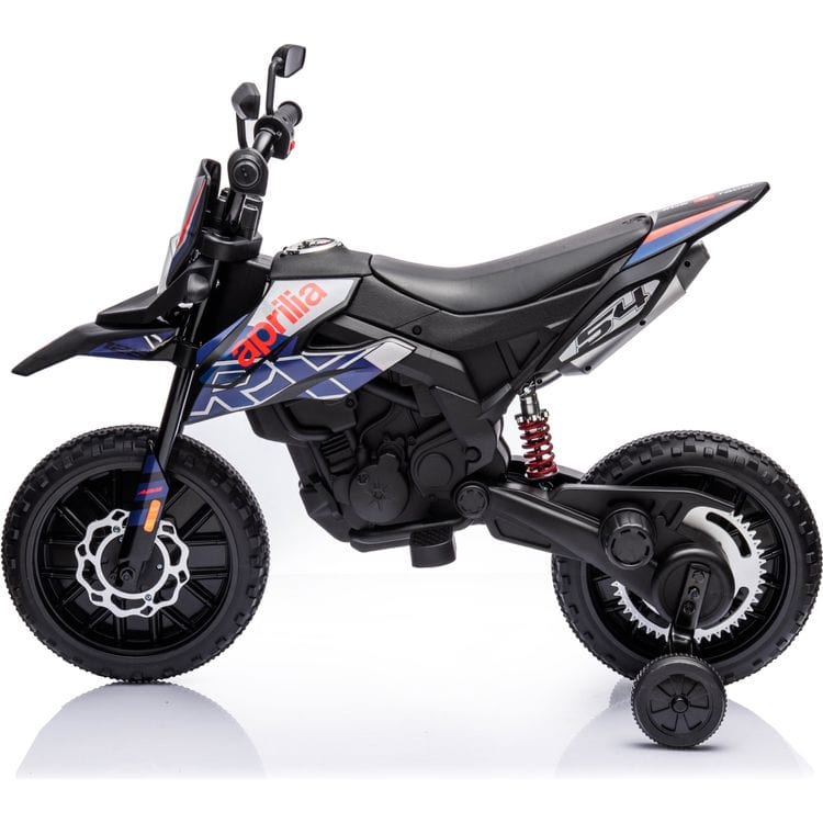 Freddo - Aprilia 12V Kids' Motorcycle - Black - Outdoor